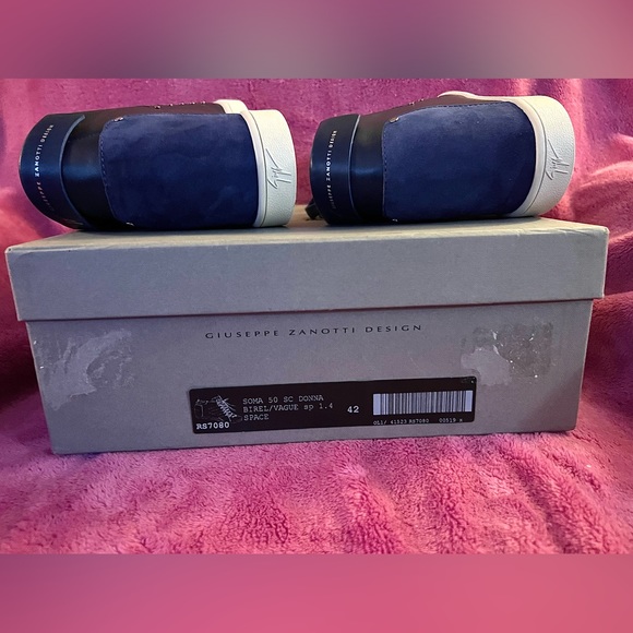 Giuseppe Zanotti High Top Wedge Hidden Hill Sneaker - Picture 9 of 12